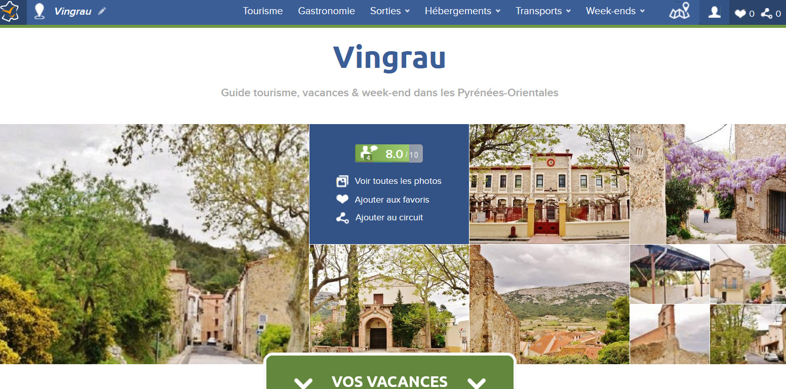 France Voyage Vingrau