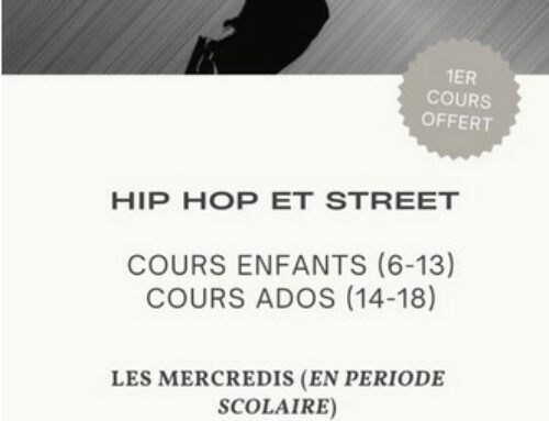 Nouveau à Vingrau : Cours de hip hop enfants/ados