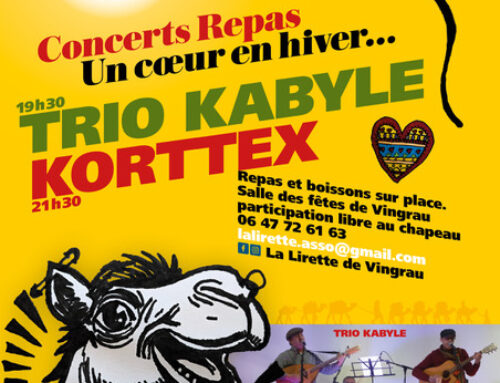 Un cœur en hiver, repas concert