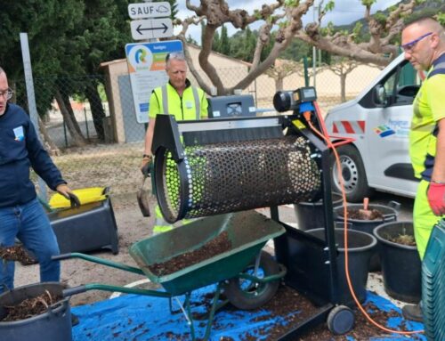 Succès pour la distribution de compost